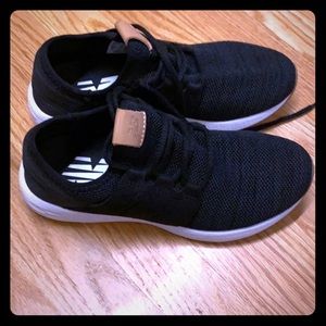 New balance black sneakers size 7